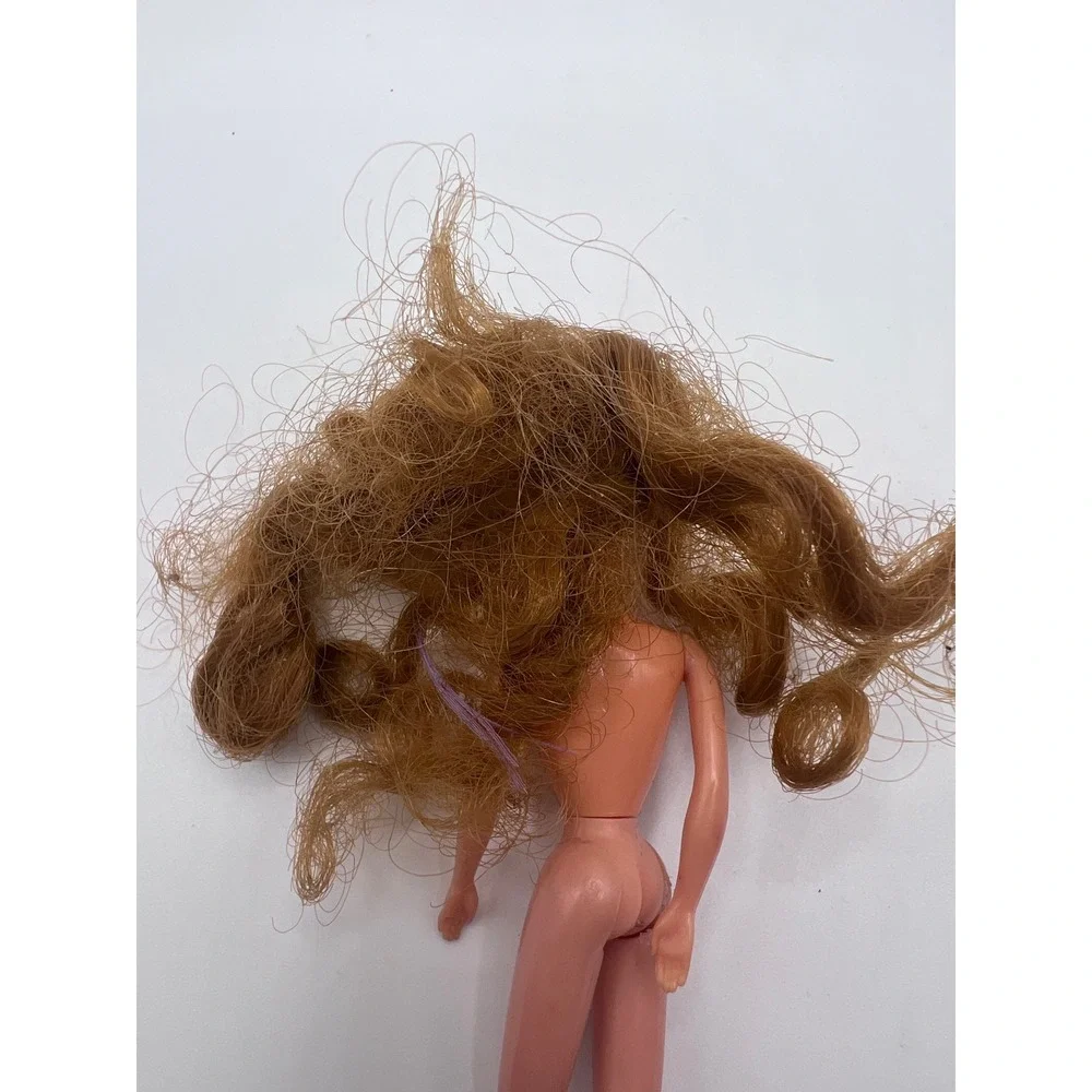 Vintage Miner Industrial Mini Fashion Doll 1986 Blonde Hair 4.5